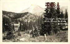 RPPC Postcard; Poem, Mt. Etna CA Scott valley Area, Siskiyou County Unposted