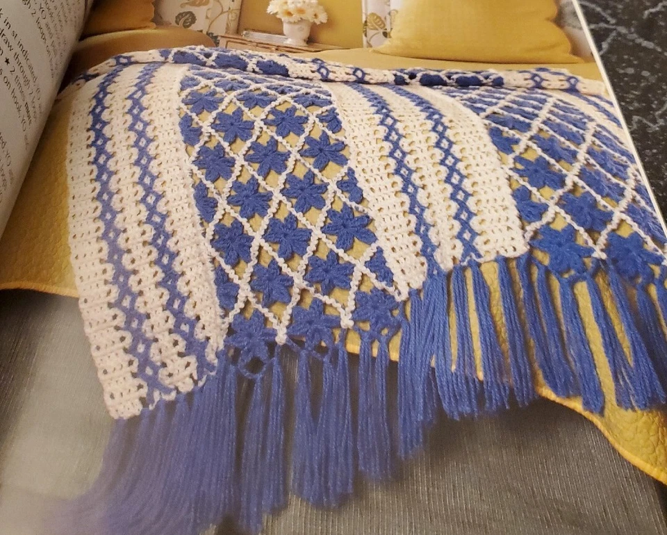 BK15 LAZER ARTES 2010, FOLHETO PADRÃO CROCHÊ TOQUES FLORAIS - Imagem 3 de 4