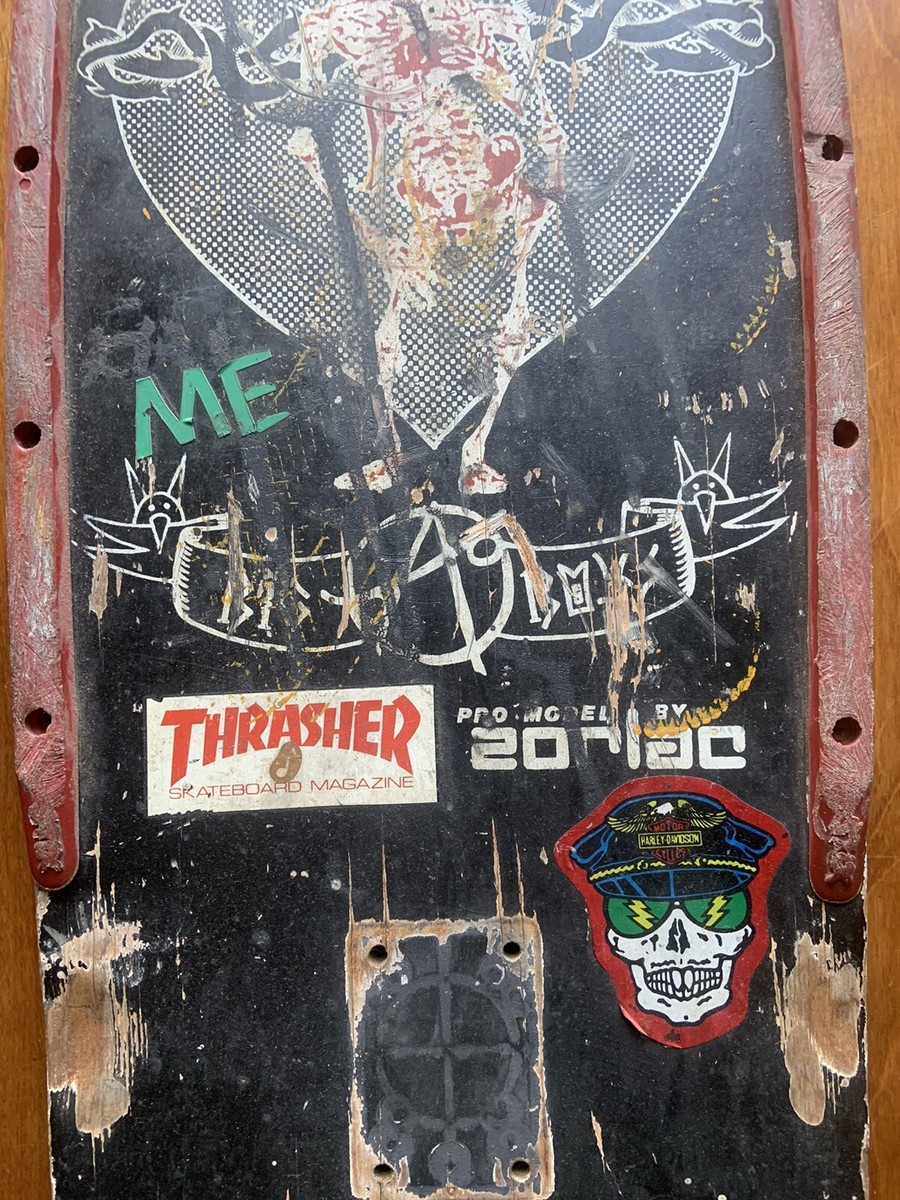 Zorlac - Skate Tough or Go Home. Big Boys Deck 80's. Museum