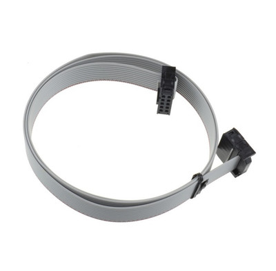 2x 70CM 2.54mm 10 Pin USB ASP ISP JTAG AVR wire 10P IDC Flat Ribbon DATA Cable