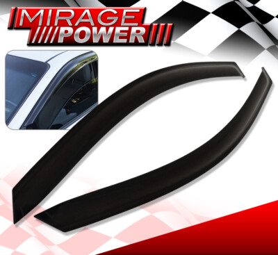 For 01-05 Honda Civic EM2 2DR Coupe Tape On Window Visors Rain Deflector Shields