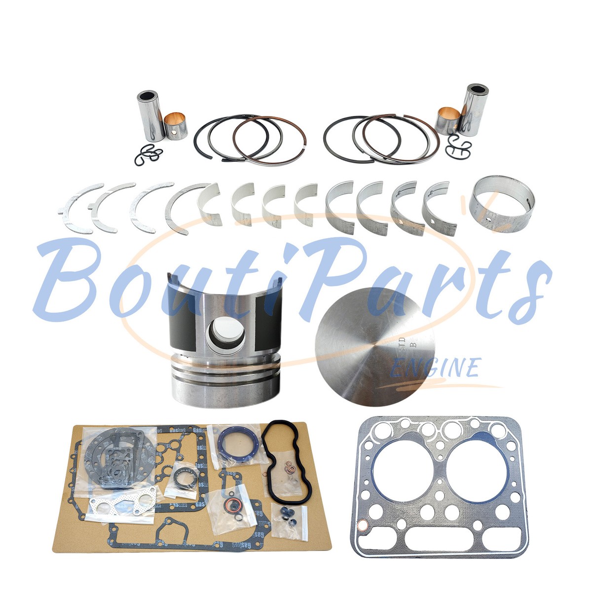 Z751 Engine Overhaul Rebuild Kit Fits Kubota Z751 Engine Piston