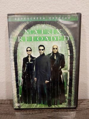 The Matrix Reloaded DVD 2003 2 Disc Set w/ Insert 