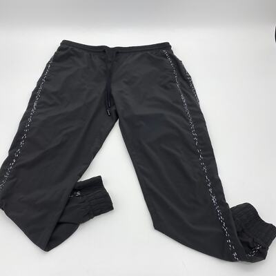 FABLETICS Women's Joggers Size L Black Lightweight Pull-On Track