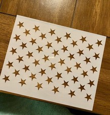 Stars Reusable 10 MIL Laser Cut Mylar Stencil Art Supplies Airbrush Painting