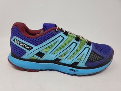 purple salomon shoes