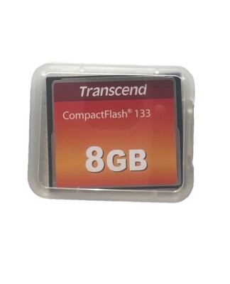 Transcend 8GB Compact Flash 133 / CF-Karte / Speicherkarte 