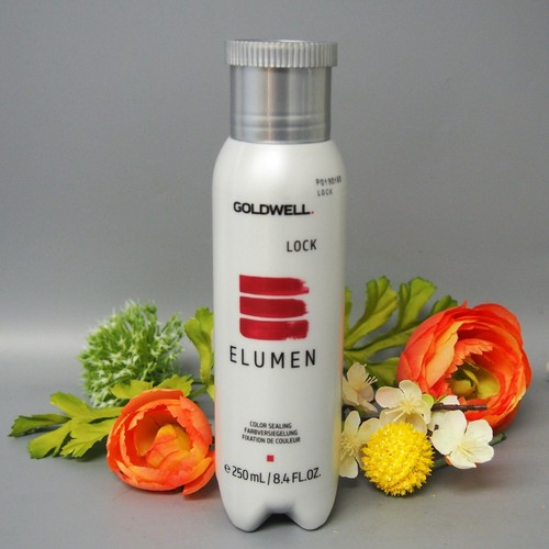 Elumen Lock Vor Oder Nach Shampoo Goldwell ELUMEN LOCK 250ml / 8.4oz Locks in the Elumen hair color