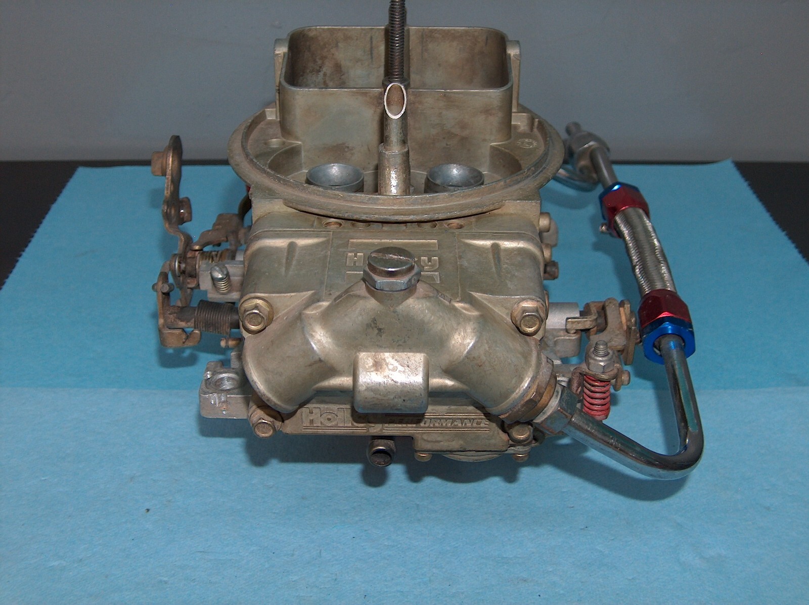 Holley 750 cfm Double Pumper Carburetor 93791 Carb Racing Core Annular