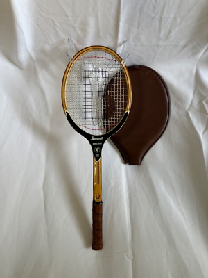 Raquette De Tennis Bancroft Winner Bois Vintage - Cordée, Taille 4 1/2