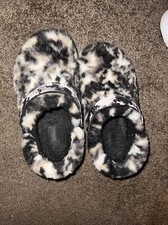 Cheetah furry crocs