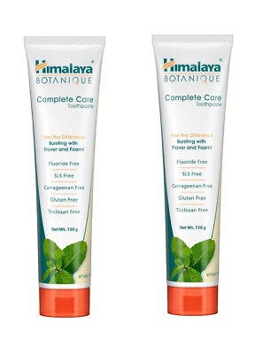 2 XHimalaya Complete Care Toothpaste Simply Mint 5.29oz/150g freshen breath 2026