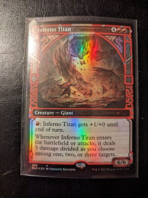 Inferno Titan [Secret Lair Drop Series] MTG Near Mint Foil