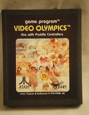 Video Olympics Atari 2600 GAME CARTRIDGE ONLY CX2621 Vintage 1978