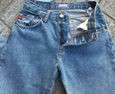 JEANS PHARD MOD KELLY BLU CHIARO VINTAGE | eBay