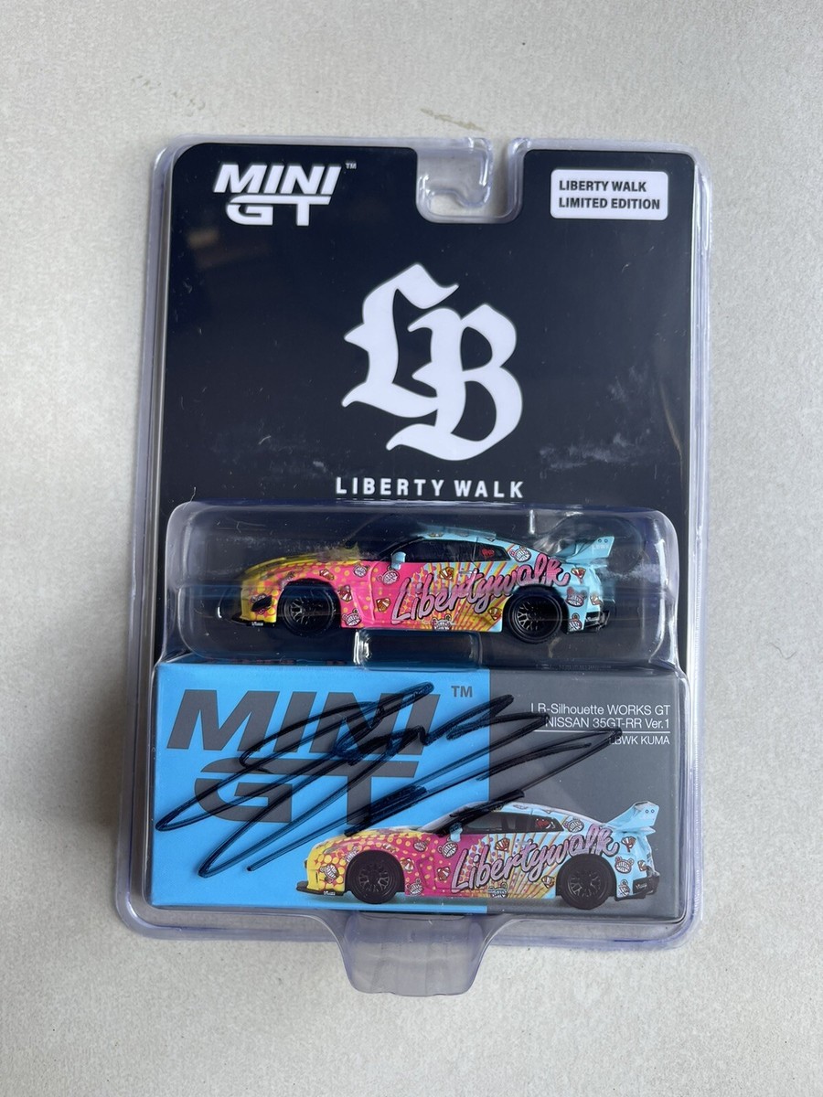 Mini Gt LB Shilhouette Works GT Nissan 35Gt Rr LBWK Kuma RHD