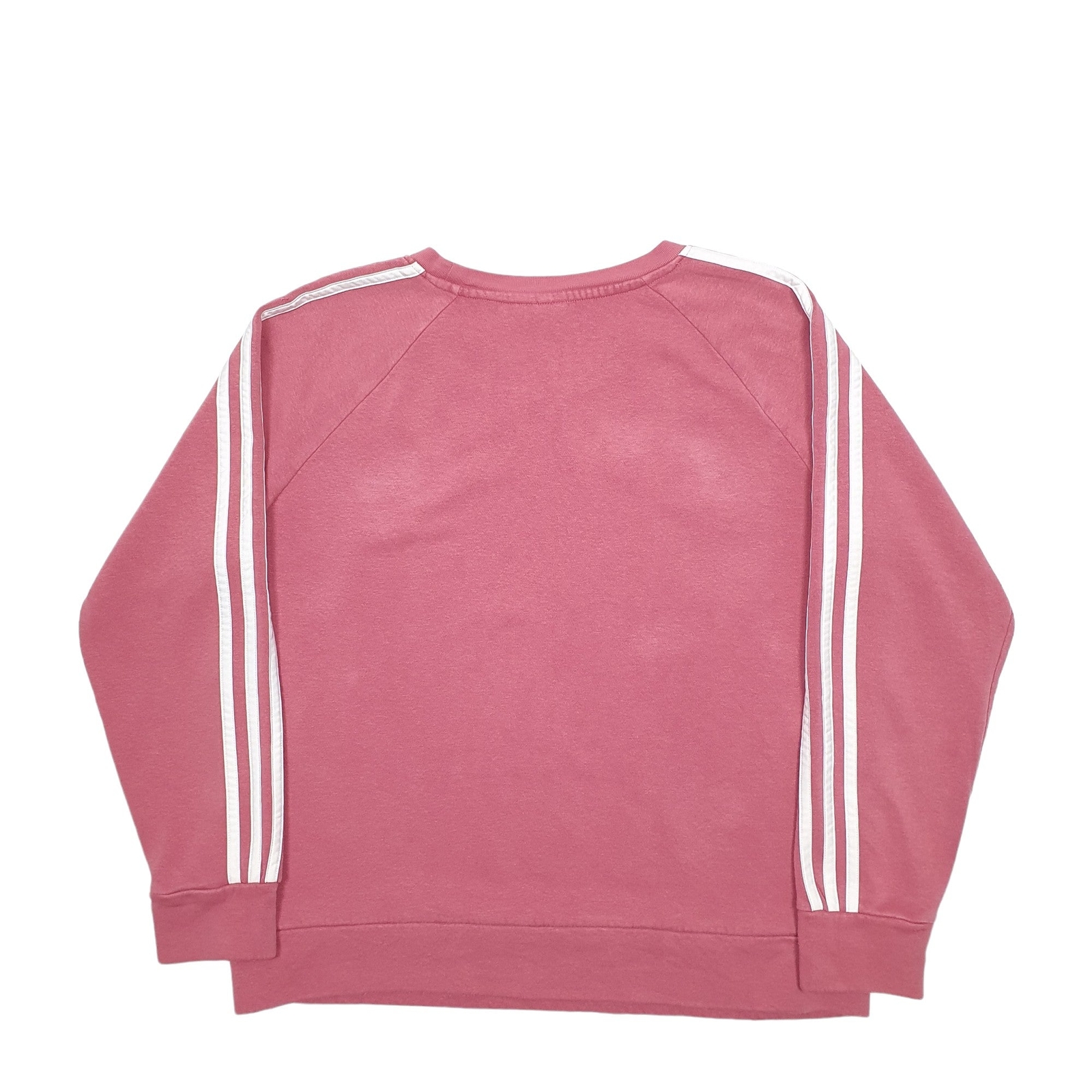 ADIDAS Crewneck Cotton Jumper Sweatshirt Womens L image 3