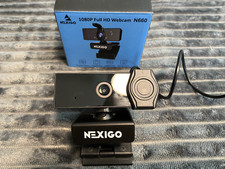 USED, Excellent: Nexigo N660 1080p Full HD Webcam with Microphone Open box