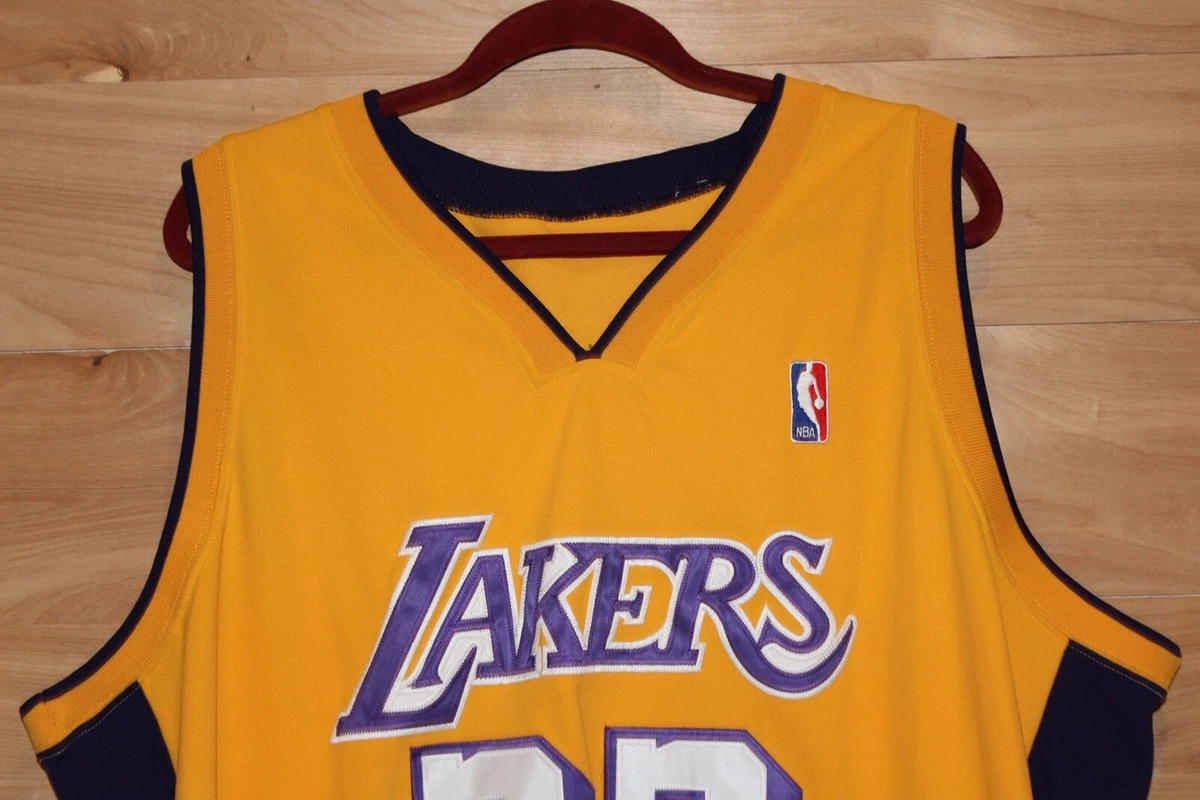 Mitchell & Ness, Shirts, Mitchell Ness Nba La Lakers Magic Johnson  Swingman Fadeaway Jersey Xxl