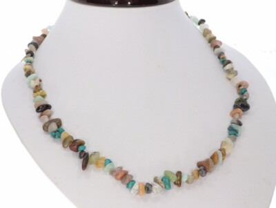  Multicolor Splitter Schmuck Halskette Halsband endlos 86-90cm SP1173