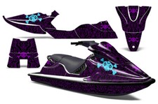 Jet Ski Graphics Kit Decal Sticker For Sea-Doo XP 1993-1996 CircuitBRKR Purple