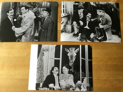 Groucho Marx [3x PresseFotos] 90er Chico Marx Brothers Zirkus Oper Wilder Westen