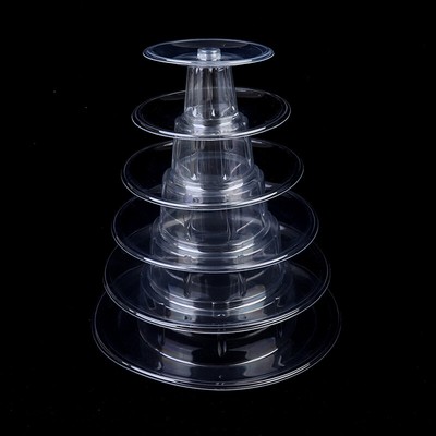 6-Tiers Macaron Display Stand Cupcake Tower Rack Stand Tray For Wedding Birthday