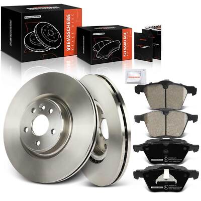 Front Brake Discs & Brake Pads 336mm for Volvo S60 V60 10-18 V70 XC70 ...