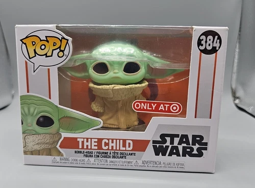 Funko Pop! Star Wars The Mandalorian The Child 384 Grogu Target Yoda Nonmint Box