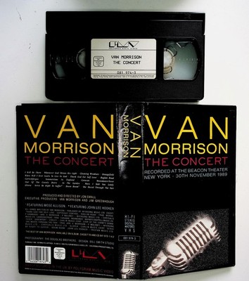 VAN MORRISON - The Concert Recorded at the Beacon Theater New York (1989) - VHS
