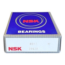 1x NSK BO17 Schulterkugellager 17x44x11 mm BO 17 mit Messingk&auml;fig 11 Kugeln