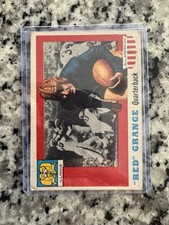 Topps 1955 All American Red Grange #27 Football Card Illinois Fighting Illini