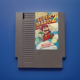 Super Mario Bros. 2 (Nintendo Entertainment System NES, 1988) Authentic Tested 