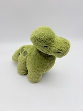 Carters Green Dinosaur Plush Spotted Stuffed Toy Baby Lovey 2023 - 10  