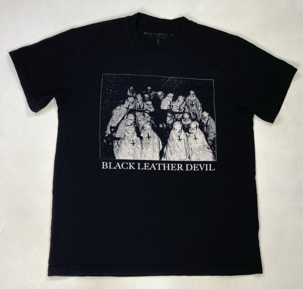 Playboi Carti Black Leather Devil Whole Lotta Red T-shirt Men