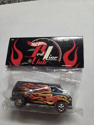 Hot Wheels RLC '70s Van Super 17th Collectors Convention Party Black Redline