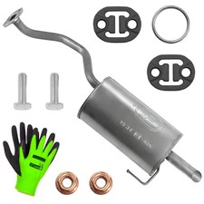 Auspuff Endtopf für Nissan Micra 4 IV K13 Fließheck 1.2 (2010-2016)