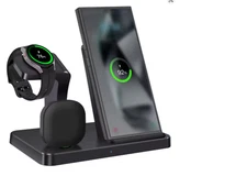 3-in-1 Fast Wireless Charging Dock for Samsung S24/Watch 7/Buds 3