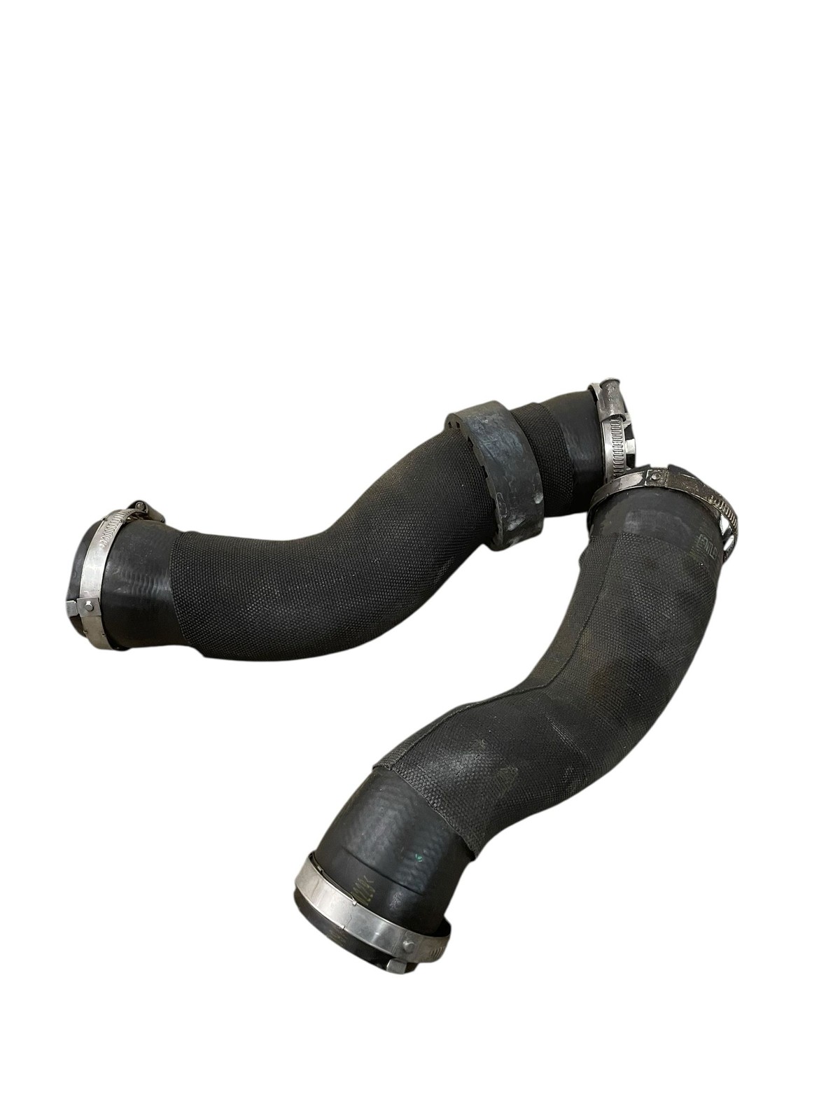 2015-2020 BENTLEY BENTAYGA Right Intercooler Inlet & Outlet Hose Pipe Tube Set