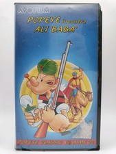 Videocassetta Popeye Braccio Di Ferro Ali Baba Avo Film Sealed VHS J28