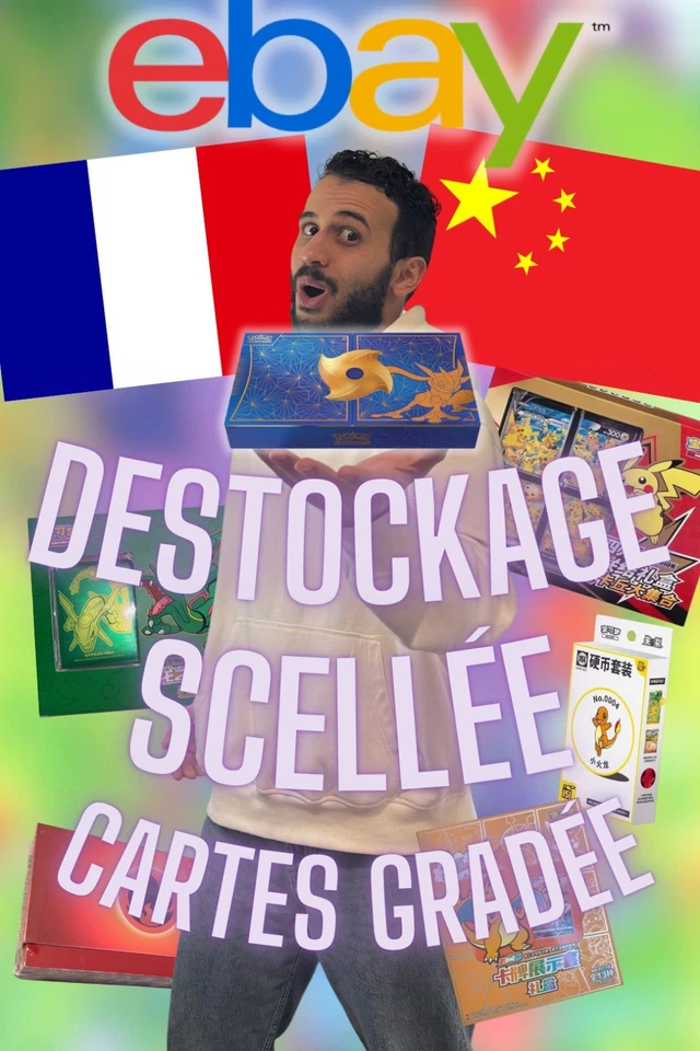 DÉSTOCKAGE ITEM SCELLE/CARTE GRADÉE !