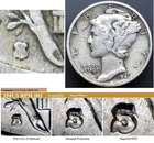 1941 S/S 10C Mercury Dime FS-501 MMS-002 RPM-003 S/S North XF