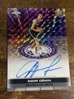 EGOR DEMIN 2025 Topps Chrome #TAIR-ED Issue Rookie Purple Geo Refractor Auto /75
