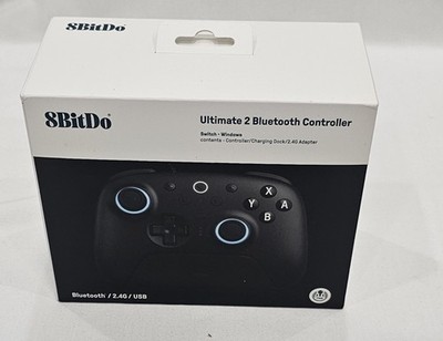 8Bitdo Ultimate 2 Bluetooth Switch/Switch 2 & Windows PC, Switch Pro Controller 