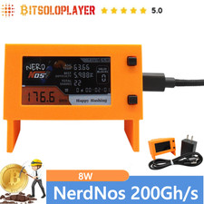2026 Latest Model Nerdnos Nerdminer 200GH/s 8W Bitcoin ASIC Miner Bitcoin Mining