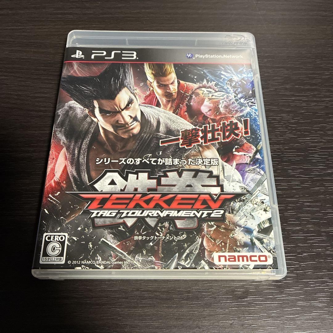 Tekken Tag Tournament 2 PS3 PlayStation 3 Bandai Namco Fighting with Case JP