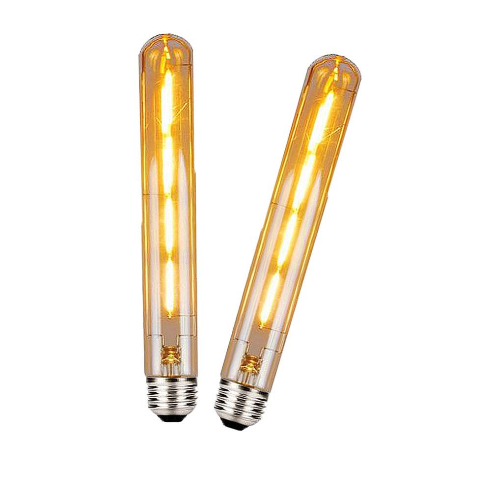 Ampoule LED E27 T30 à tube long vintage Edison lot de 2 pièces