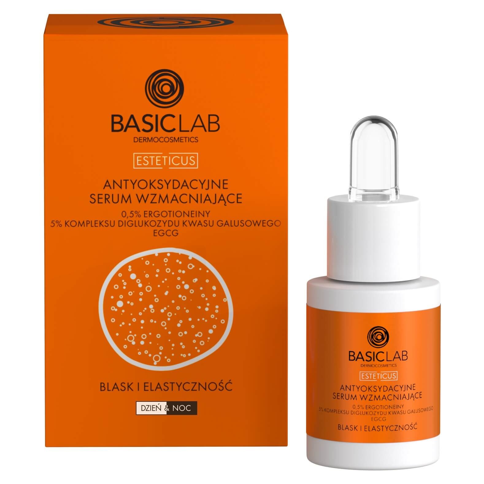 Basiclab Dermocosmetics Esteticus Antioxidant Serum For Increased Skin Elasticity 15 Ml - Image 2