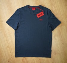 New Hugo - Hugo Boss S/S Navy Chest Logo Crew Neck T-Shirt Size S (Small) RRP£59
