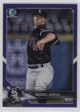 2018 Bowman Chrome Prospects Mega Box Purple Mojo Refractor Michael Kopech 12i4